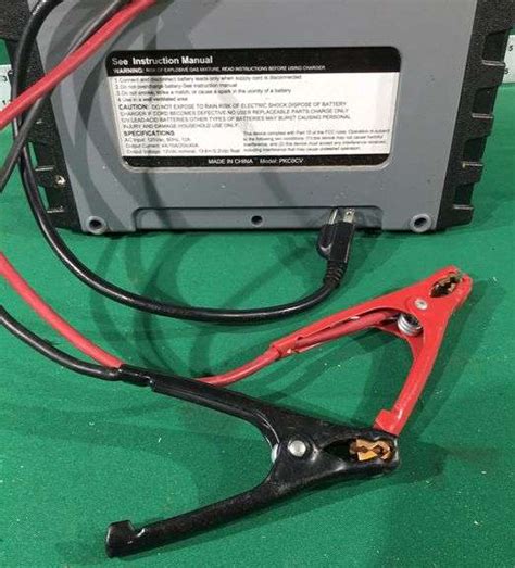 Peak Battery Charger Sherwood Auctions