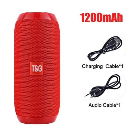 T G Portable Wireless Bluetooth Speaker 3D Stereo Sound System With