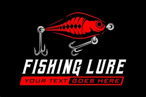 Premium Vector Fishing Lures Fish Hooks Logo Design Template Vector