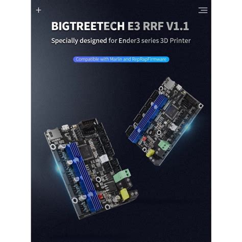 Bigtreetech E3 Rrf V11 E3 Biqu Idex Kit For Ender 3 Series Upgrade