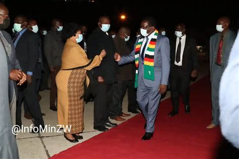 Mnangagwa Leaves For World Economic Forum Meeting In Davos