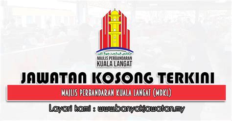 Jawatan Kosong Di Majlis Perbandaran Kuala Langat Mdkl September