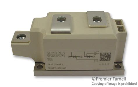 SKKT 250 16 E Semikron Thyristor Module Series Connected 250 A