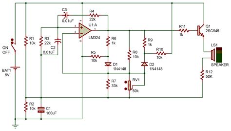 Lm324 Oscillator Schematic