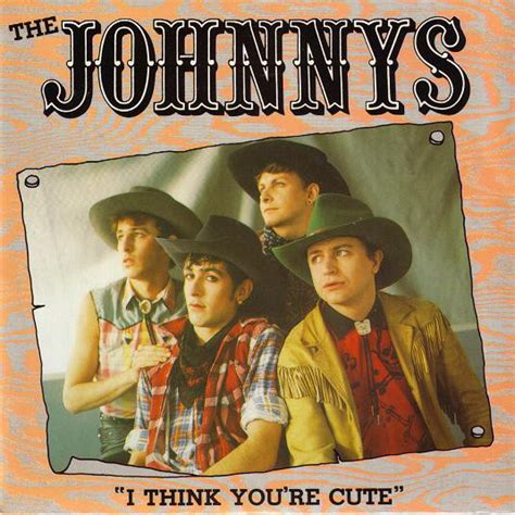 The Johnnys I Think You Re Cute Vinyl 7 45 RPM Single Discogs