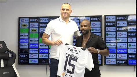 Aldo Kalulu predstavljanje novog pojačanja FK Partizan YouTube