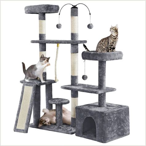 Yaheetech Multi Level Cat Tree Cat Tower For Indoor Cats Cat Condo