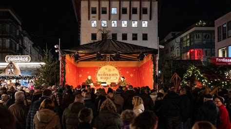 Festliche Stimmung Der Weihnachtsmarkt In Fulda Ist Er Ffnet