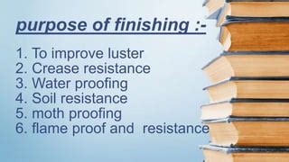 textile finishing pptx