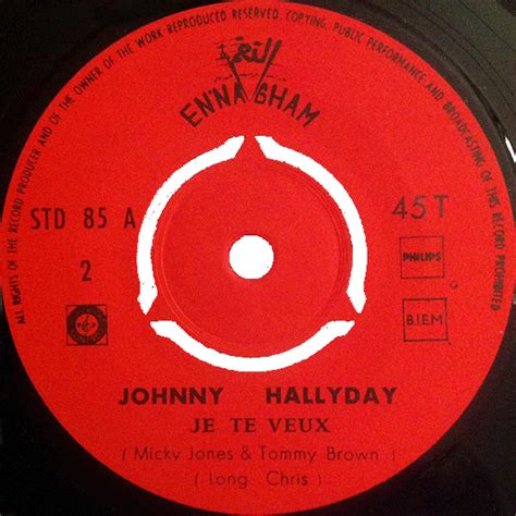 Johnny Hallyday Discographie Trang Re Tunisie