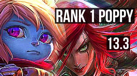 POPPY Vs KATA TOP Rank 1 Poppy 10 Solo Kills 13 3 4 Dominating