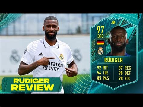 TE TIENES QUE HACER ESTE SBC SÍ O SÍ 97 ANTONIO RUDIGER FIFA 22