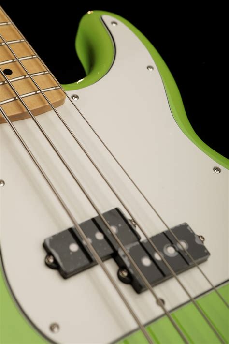 Fender Player Precision Fsr Electron Green