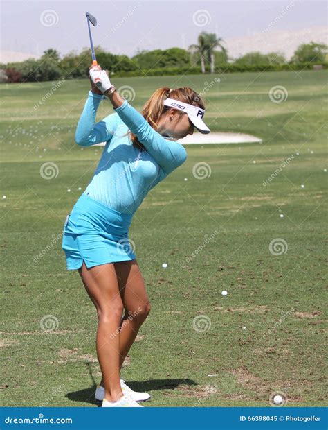 Alison Lee at the ANA Inspiration Golf Tournament 2015 Editorial Image