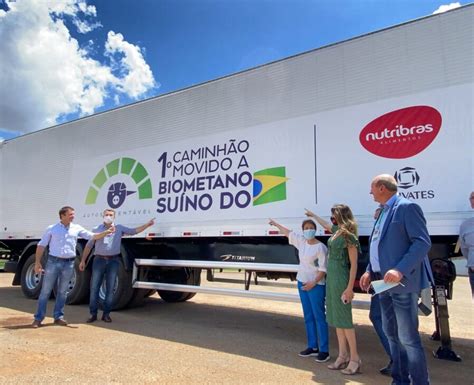 Conhe A O Primeiro Caminh O Brasileiro Movido A Biometano Su No Que