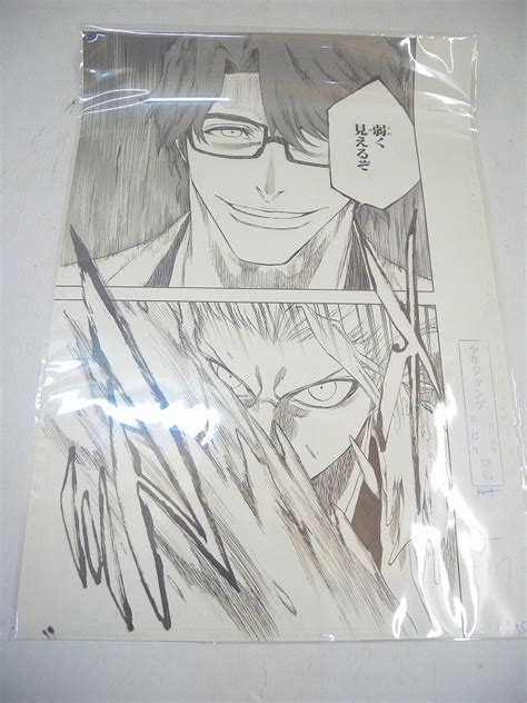 Yahooオークション C1756 Bleach 生誕20周年記念原画展 複製原画2枚