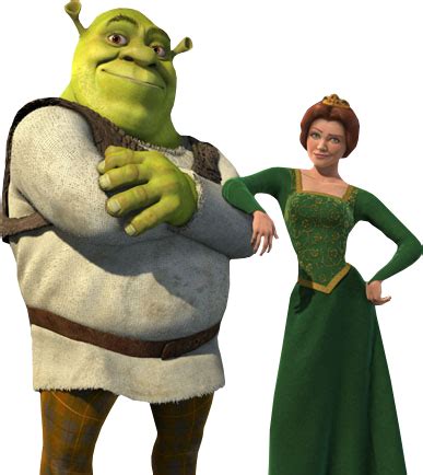 shrek  fiona png picture transparent background  pngimg