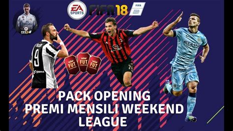 FIFA 18 PACK OPENING PREMI MENSILI E SETTIMANALI WEEKEND LEAGUE HD