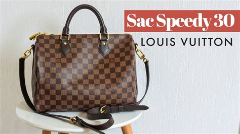 Le Sac Speedy 30 De Louis Vuitton • Présentation And Avis Youtube