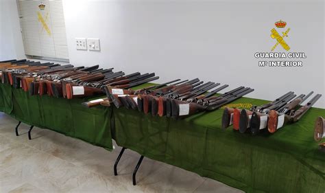 La Guardia Civil realizará una próxima subasta de 407 armas en la