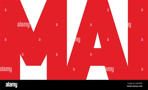 Mai Logo Hi Res Stock Photo Alamy