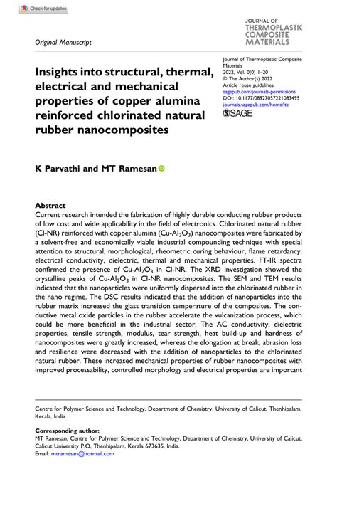 Pdf Insights Into Structural Thermal Electrical And Mechanical