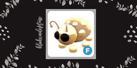 Buy Item Adopt Me Fly Golden Ladybug Adopt Me Pets Roblox Most