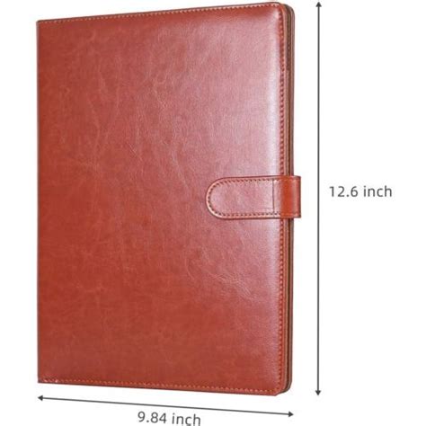 Clipboard Folder Padfolio Clipboard Mymazn Writing Portfolio Faux