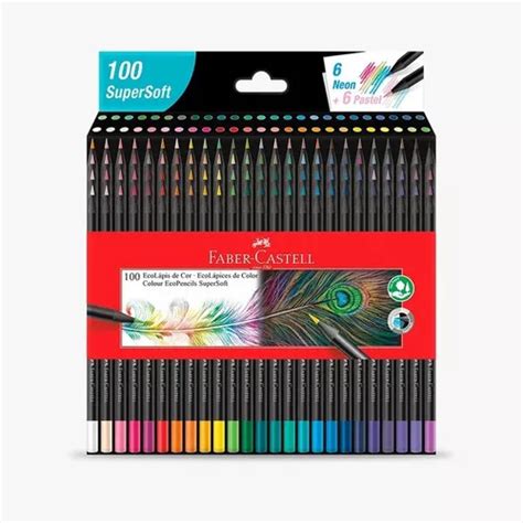 Lapices De Colores Super Soft 100 colores Faber Castell Envío gratis