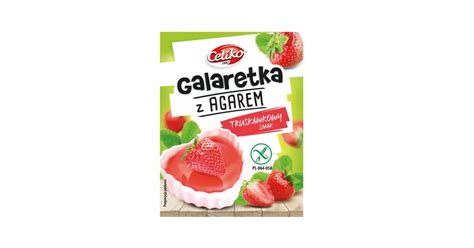 Celiko Bezglutenowa Galaretka Z Agarem Truskawkowa G Sk Ad