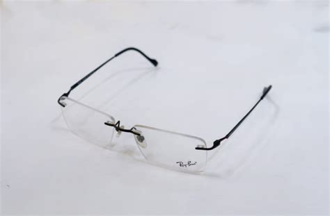 Ray Ban Rimless Eyeglass Frames Black Vision Care Opticians