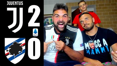 CAMPIONI D ITALIA JUVENTUS SAMPDORIA 2 0 REACTION LIVE W FIUS