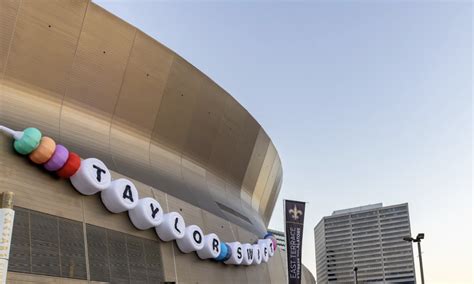 Caesars Superdome welcomes Taylor Swift in the best way ahead of Eras ...