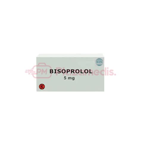 Bisoprolol 5 Mg Tablet Isi 30 PT Cipta Viriya Guna Tangerang Plaza Medis