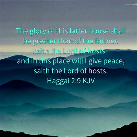 Haggai 29 Scripture Verses Gods Promises Lord Of Hosts