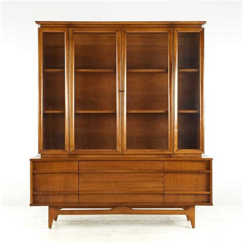 Mid Century Hutch Bar Cabinet