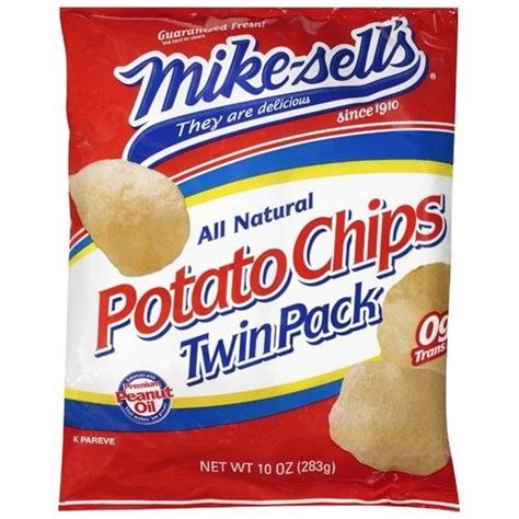 Mike-sell's Mike-Sell?s Regular Potato Chips Twin Pack, 10 oz Reviews 2020