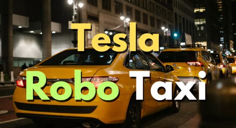 Tesla Enth Llt Sein Selbstfahrendes Robotaxi Am August Computer