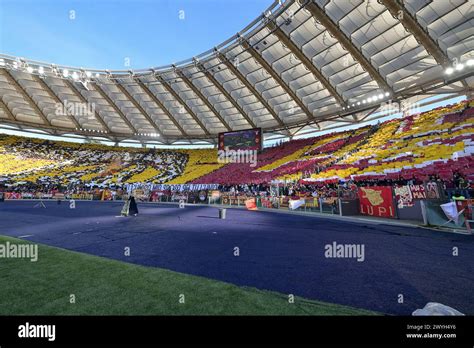 6th April 2024 Stadio Olimpico Roma Italy Serie A Football Roma