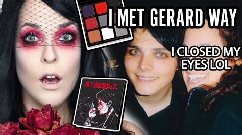 Hipdot X Mcr Review Helena Makeup When I Met Gerard Way Youtube