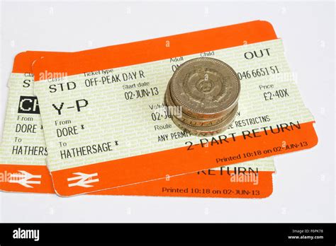 Uk railway tickets hi-res stock photography and images - Alamy