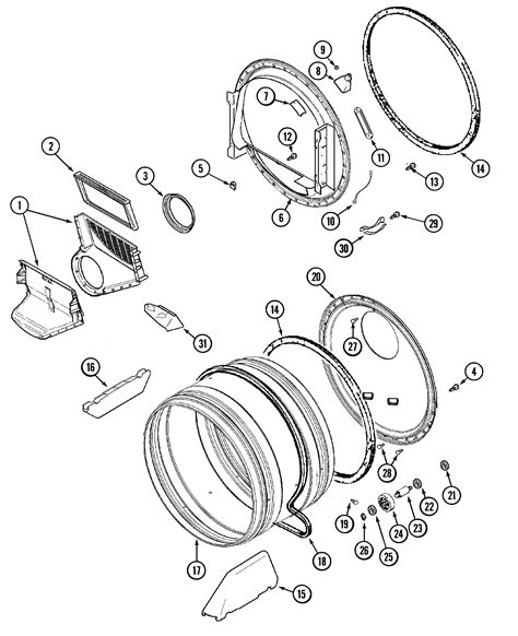 Neptune Dryer Parts Diagram Maytag Dryer Diagram