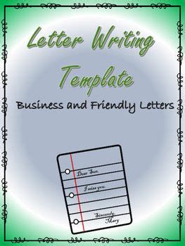 Letter Writing Template Letter Writing Template Writing Templates