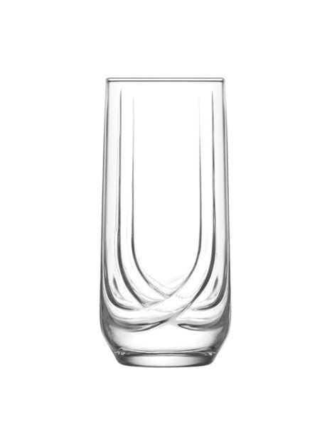 Set Vasos Trago Largo Cc Elit Lav Deco Hogar