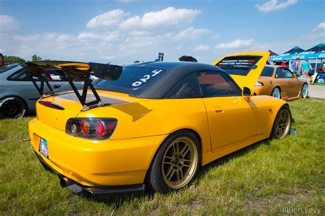 Yellow Honda S2000 BenLevy