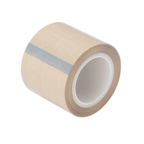 Ptfe Coated Fabric Teflon Tape 1 Inch 33 Feet Adhesive High Temperature Teflon Tape For Vacuum