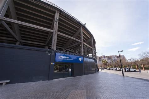 Levante Stadium editorial stock photo. Image of valencia - 54441473