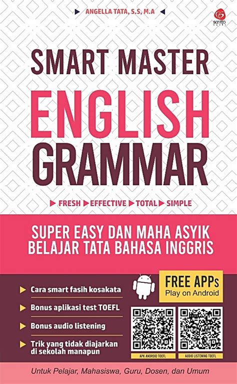 Jual Buku Smart Master English Grammar Karya Angella Tata Toko Buku