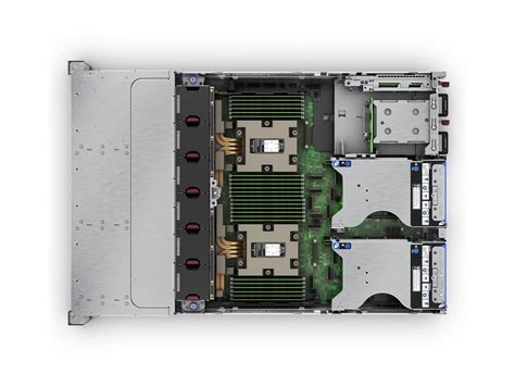 HPE ProLiant DL385 Gen11 2U AMD EPYC Server — AMD EPYC 9554 64C 3.1GHz, 128GB DDR5 ECC RDIMM, 2x 1.92TB Enterprise U.3 NVMe SSD (Dual-Port 25GbE SFP28 OCP 3.0 + Hardware RAID) (P54205-9554-128G-2X192NV-25G)