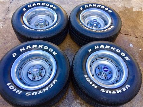 15x8 Chevy C10 Rally Wheels N 275 60 15 Tires For Sale In Dallas Tx Offerup